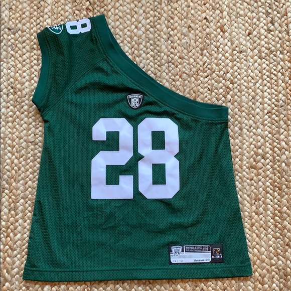 Women’s one shoulder Jets jersey Curtis Martin NFL - Picture 1 of 2